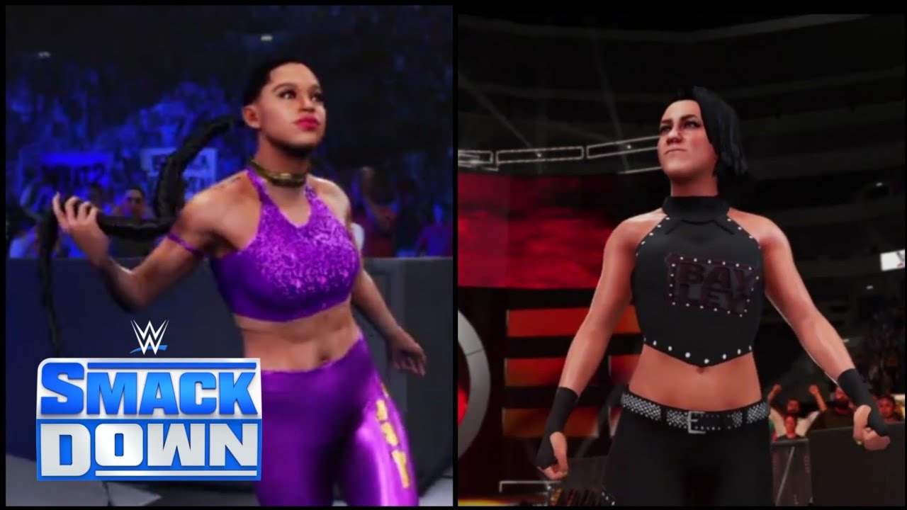 WWE 2K19 SMACKDOWN BAYLEY VS BIANCA BELAIR
