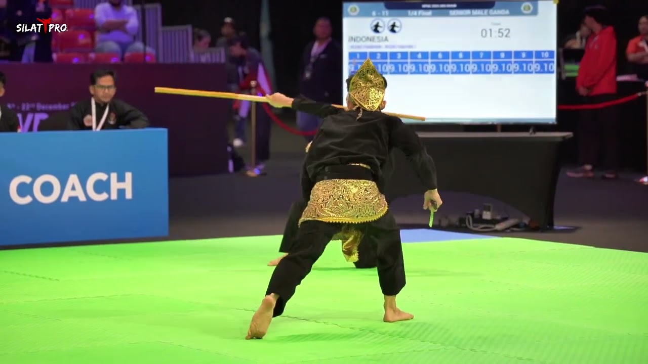 INDONESIA | SENIOR MALE  GANDA | ABU DHABI WORLD PENCAK SILAT CHAMPIONSHIP 2024