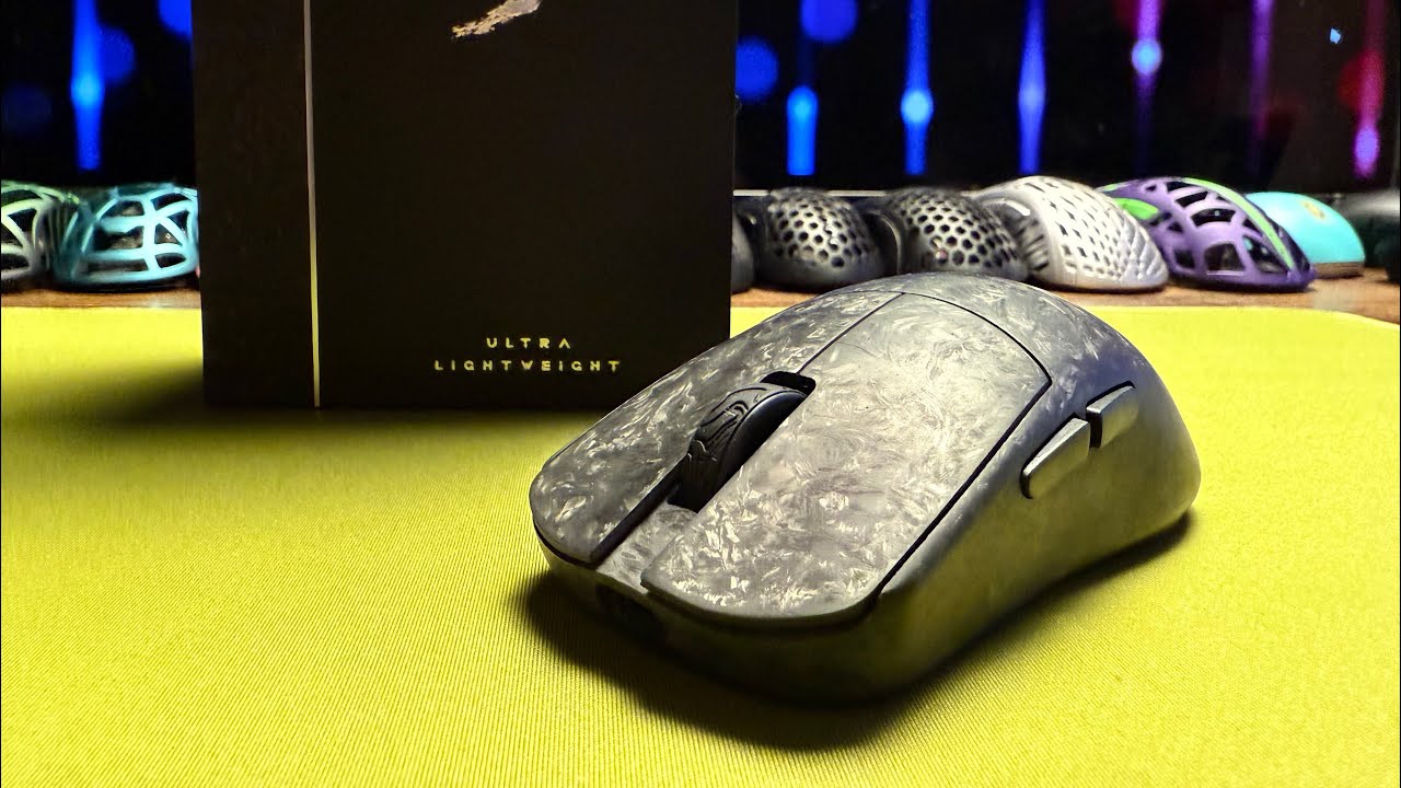 A Quick Look at the Wlmouse Ying Carbon Fiber mouse! It’s Zorz!!!