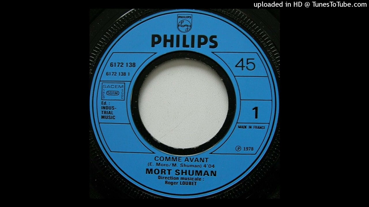 Mort Shuman - Comme avant (Face 1)(1978)