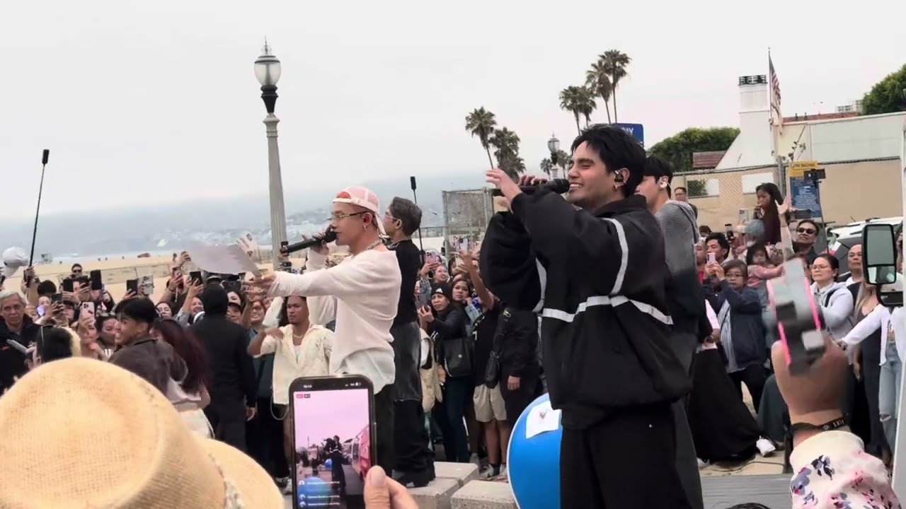 SB19 Wish Bus, Santa Monica, California 7/14/25