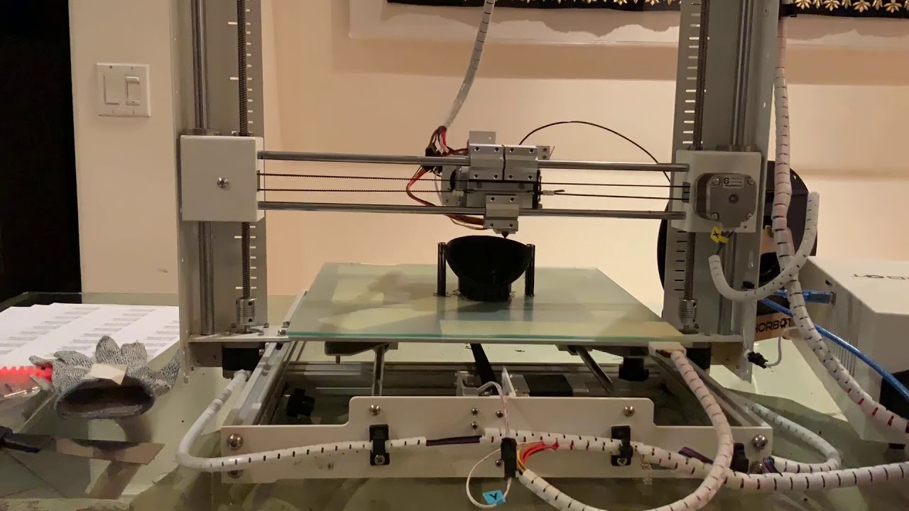 Timelapse of 3D Mask Production for COVID-19 First-Line Responders