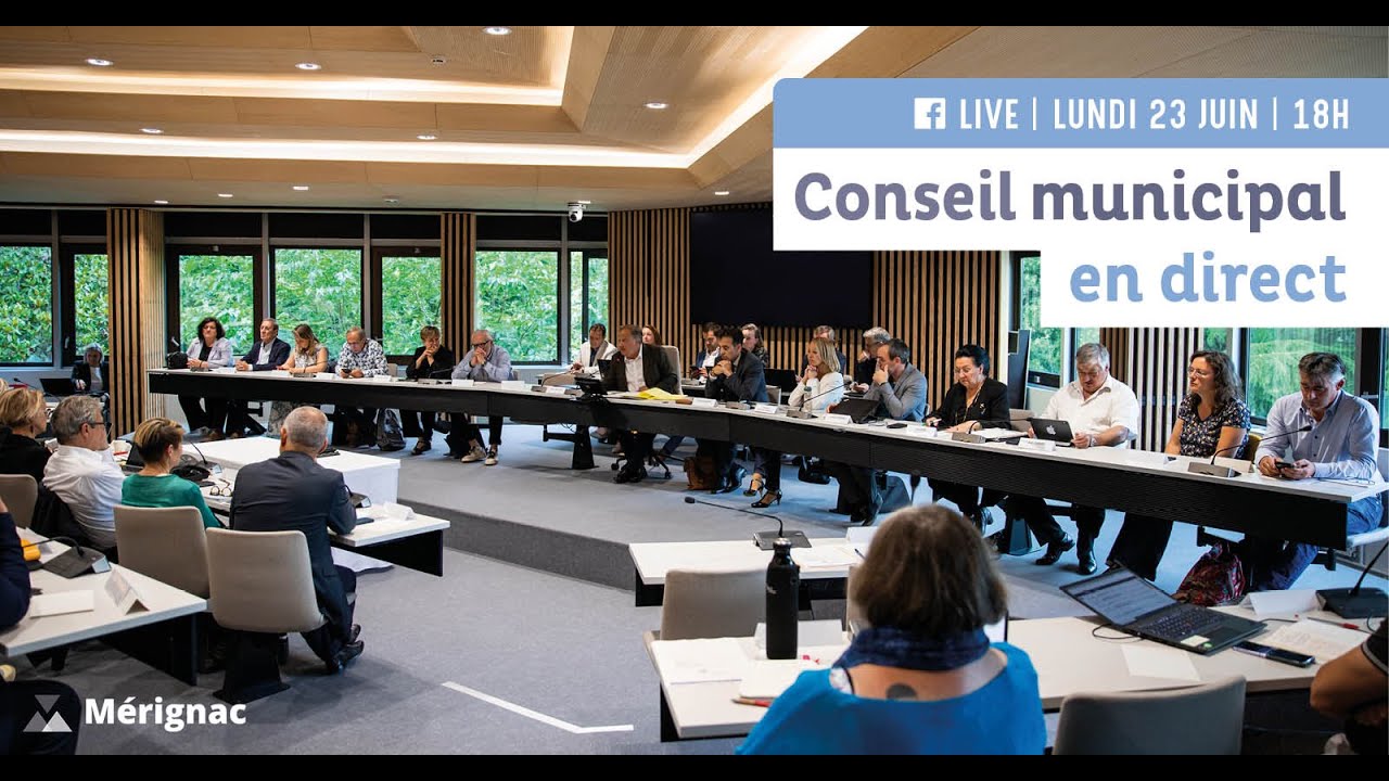 Réunion du conseil municipal du 23 juin 2025 - Partie 1