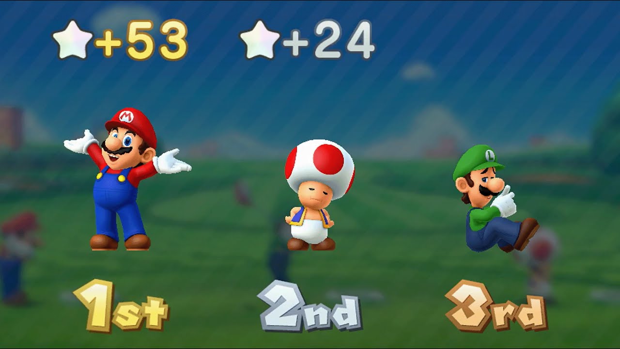 Mario Party 10 - Mario vs Luigi vs Toad - Chaos Castle