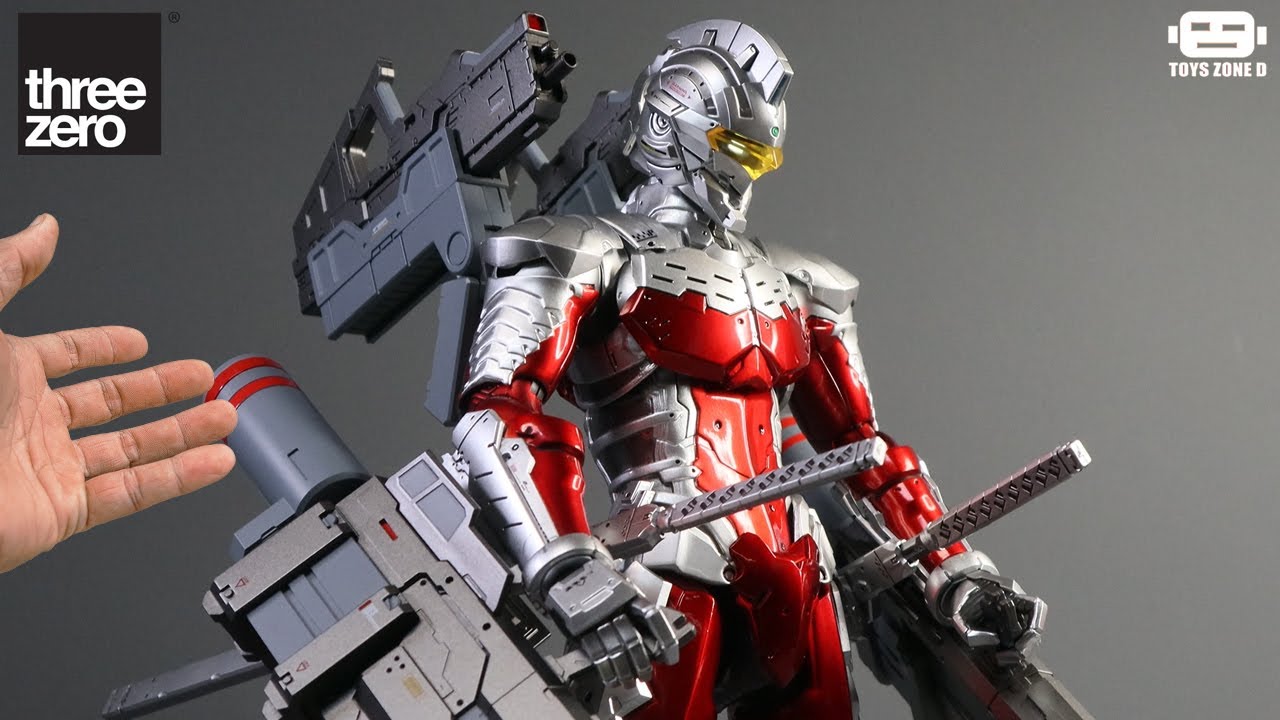 [Unboxing] 1/6 ULTRAMAN SUIT Ver7 (Anime Ver.) + Weapon Set by threezero