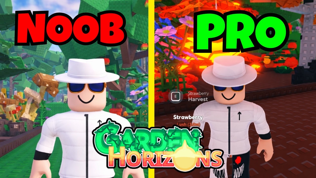 ADM ABUSE AO VIVO no GARDEN HORIZONS! 😱 (DROP INSANO?)