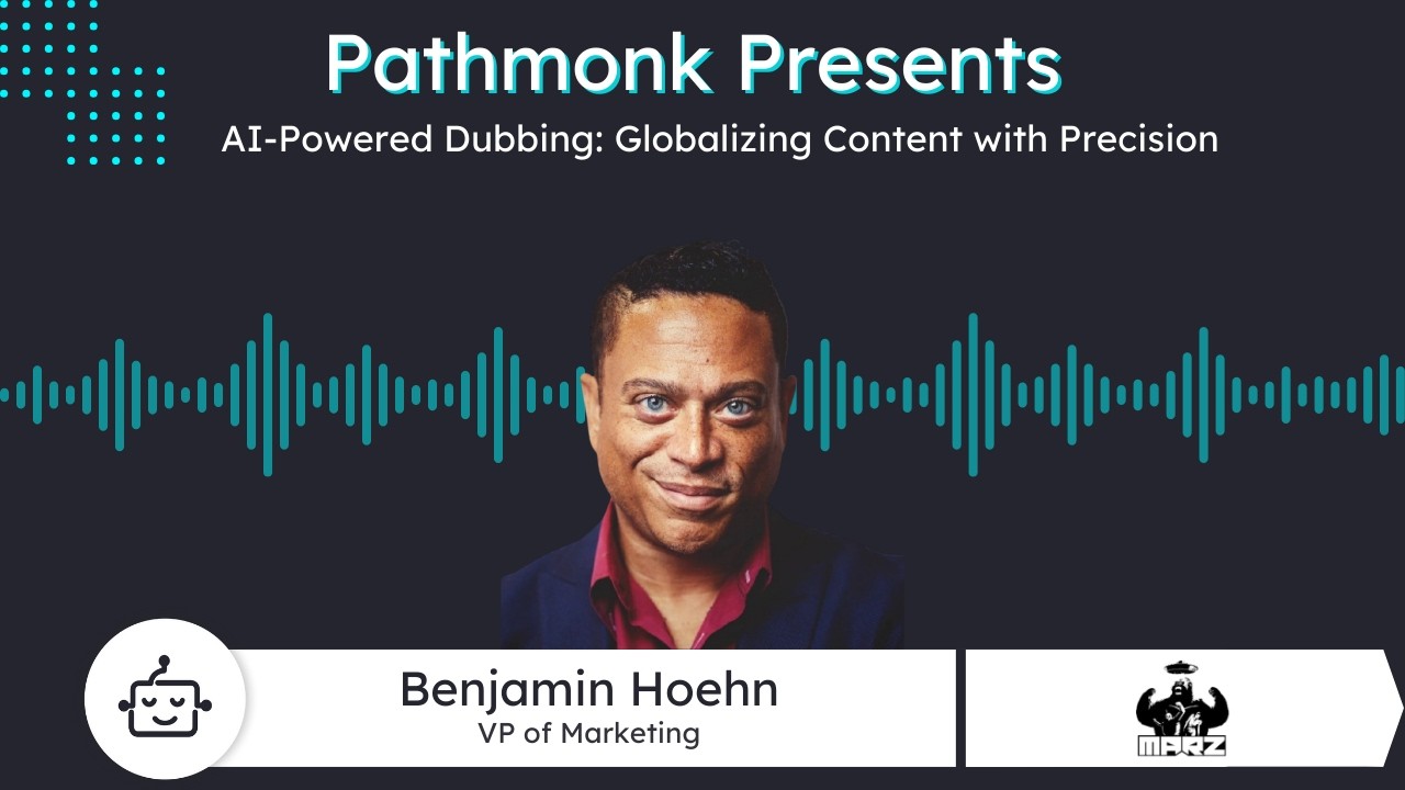AI-Powered Dubbing: Globalizing Content with Precision | Benjamin Hoehn from MARZ