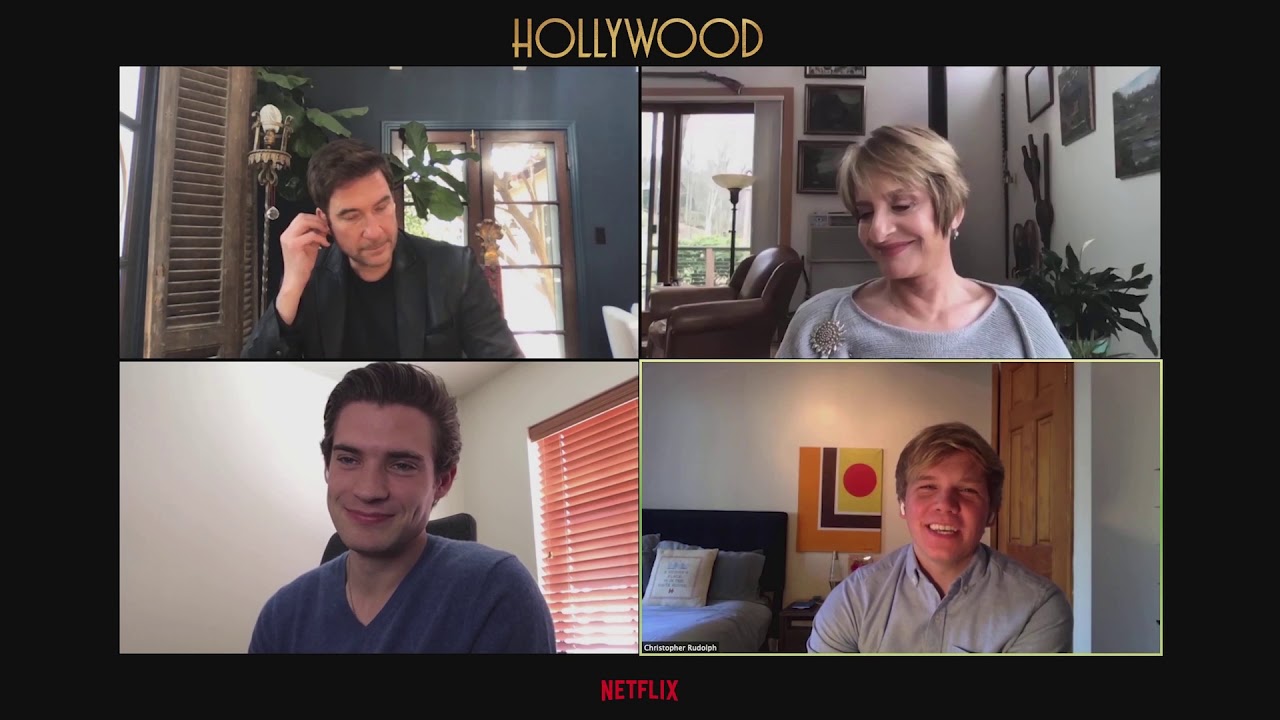 NewNowNext with Netflix Hollywood's Patti Lupone, Dylan McDermott, & David Corenswet