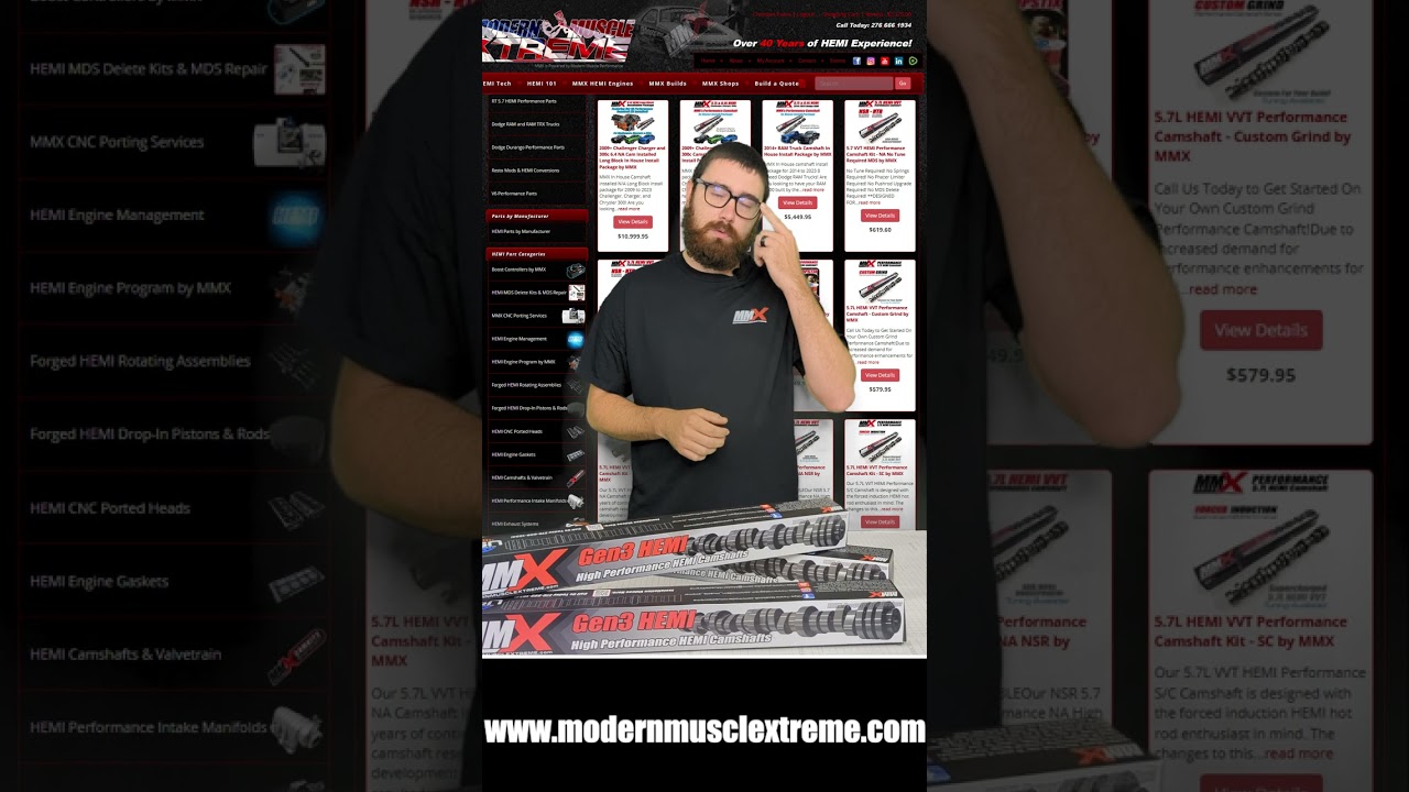 In this video, Byron covers our VVT 5.7 Eagle HEMI camshaft grinds.