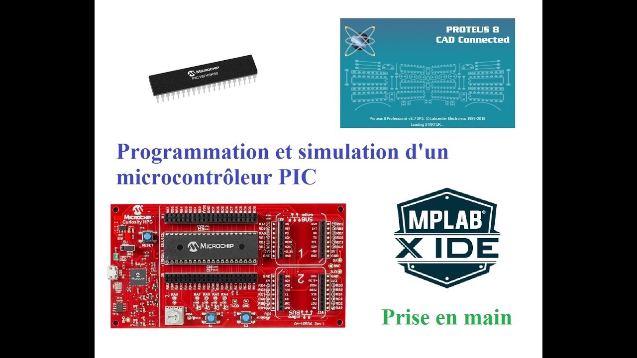 Programmation et simulation d'un microcontrôleur PIC : prise en main