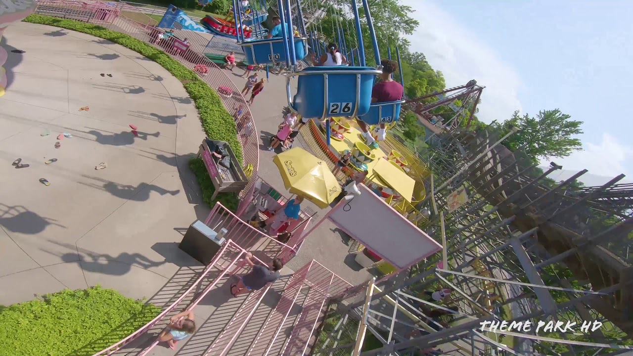 4K Flying Swings Mounted POV Waldameer Erie PA