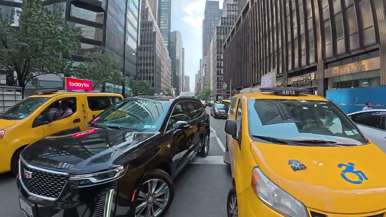 53rd Street New York, Manhattan [4K]