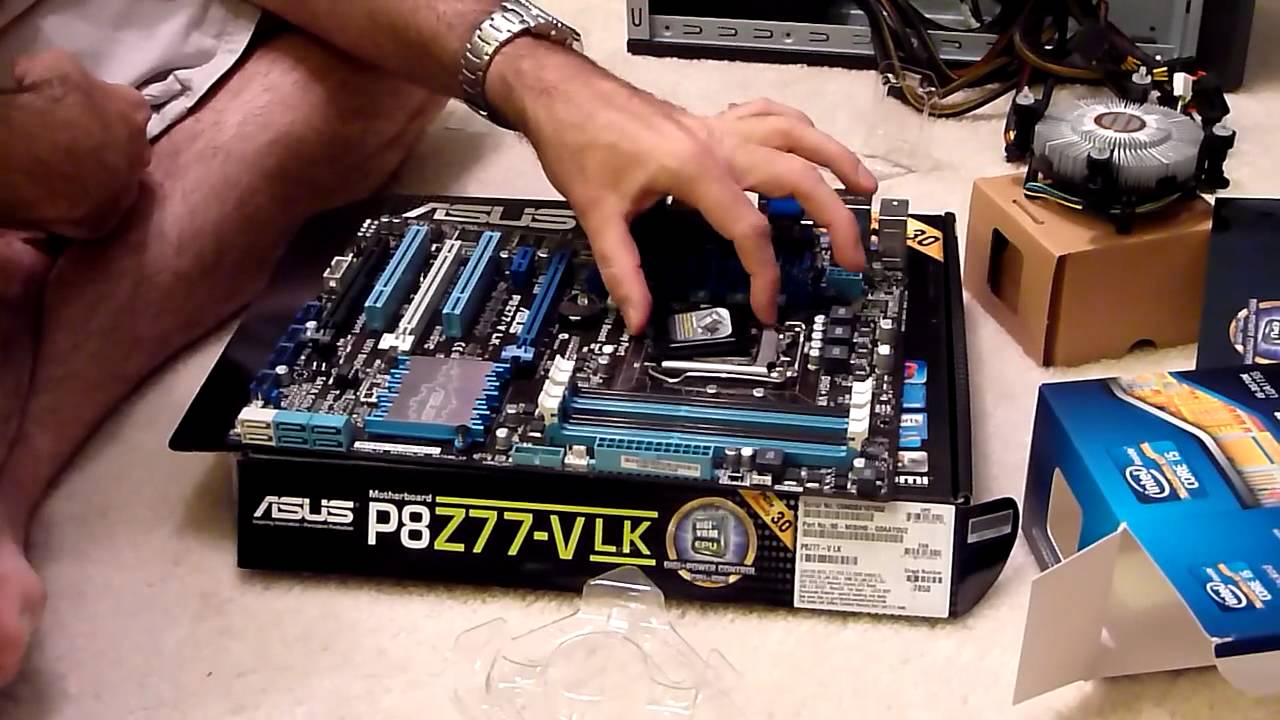 PC 8: Installing the processor and heat sink