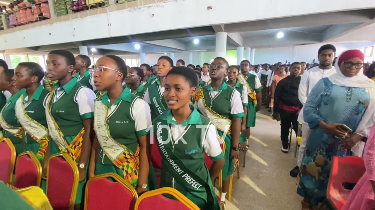 Adom TV ⭐️Renel Nsoroma S2 becomes  entertainment prefect at St.  Louis SHS as…