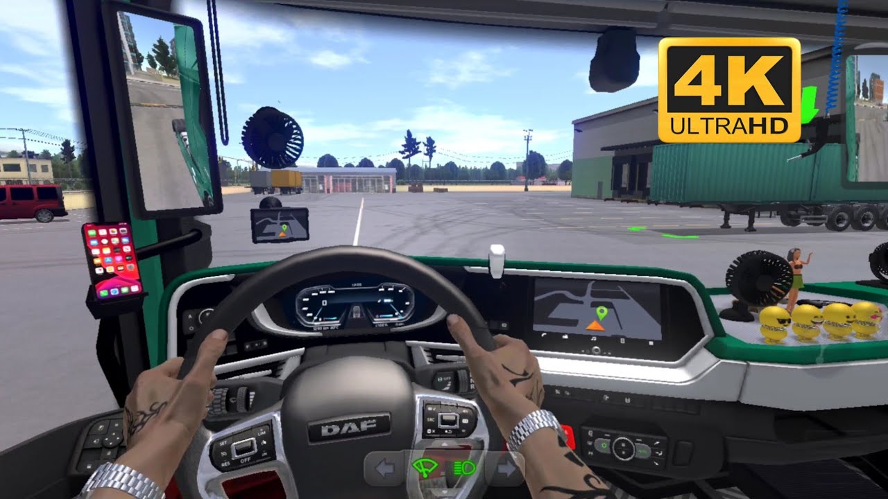 DAF REALISTIC😍👋 TRUCK SIMULATOR ULTIMATE NEW UPDATE GAMEPLAY 
