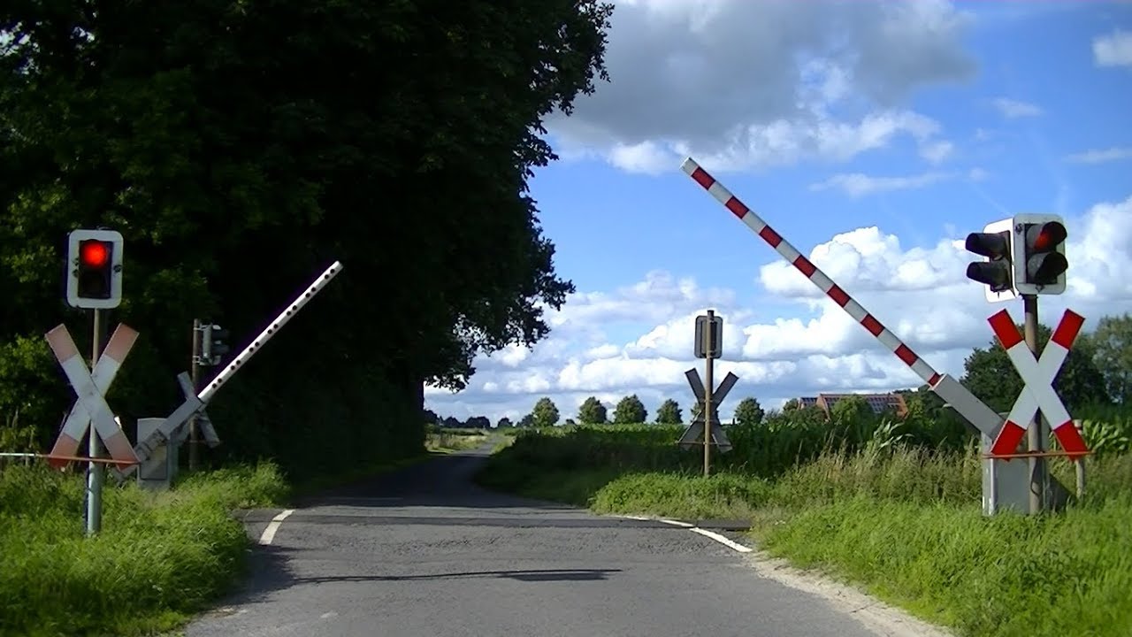 Spoorwegovergang Ochtrup (D) // Railroad crossing // Bahnübergang