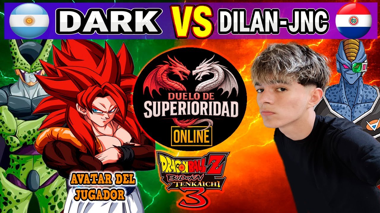 DARK vs DILAN JNC FT 5 | Dragon Ball Z Budokai Tenkaichi 3