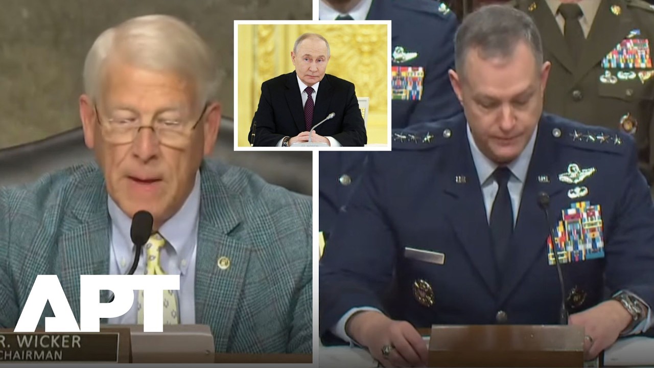 “Putin Is a War Criminal,” Chairman Wicker Says as EUCOM Chief Testifies Before Senate | APT