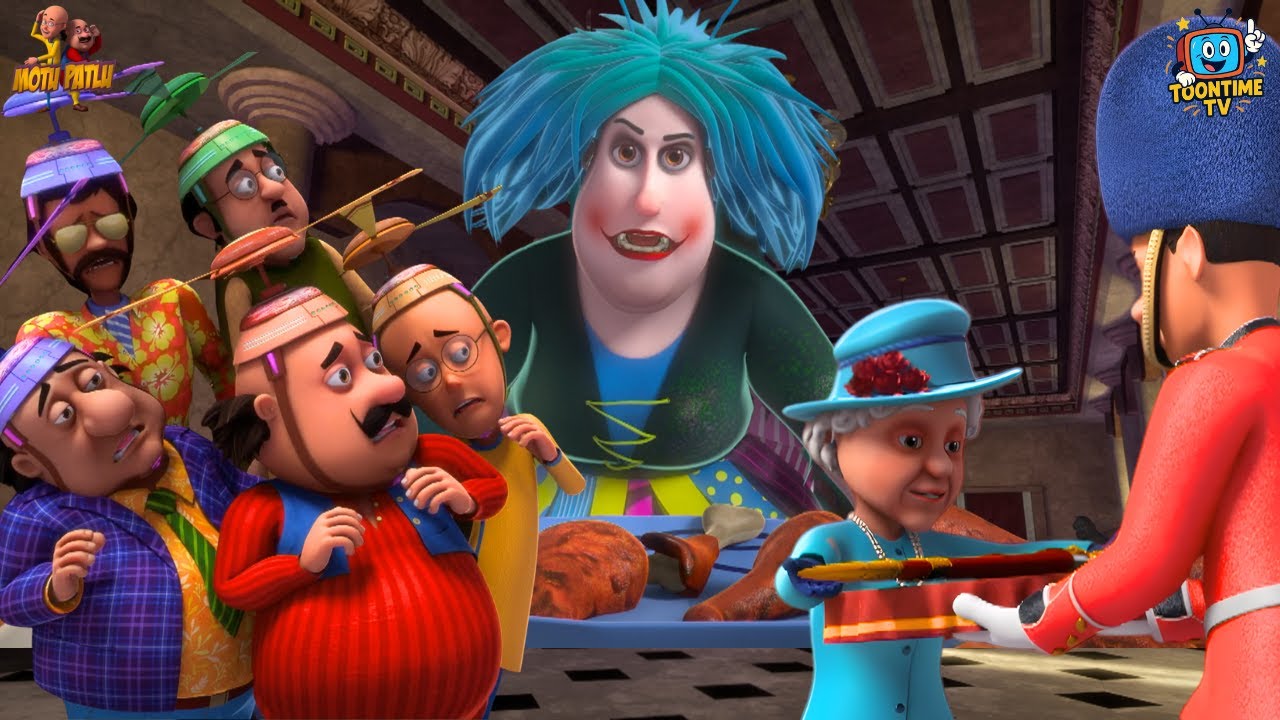 Rome का Haunted Palace हो या Buckingham palace आज घूमेंगे sab! | Motu Patlu