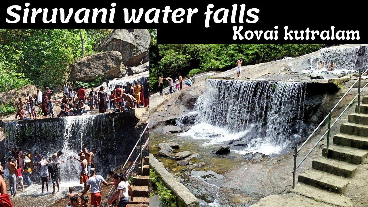 Siruvani water falls||Kovai kutralam  #kovaikutralam #Siruvaniwaterfalls