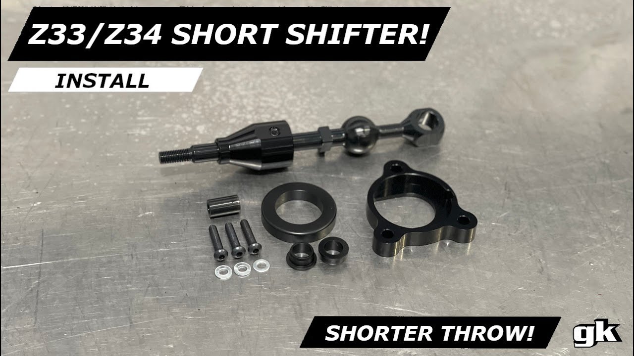 Gktech Z33 350z Z34 370z Короткий переключатель передач - Установка