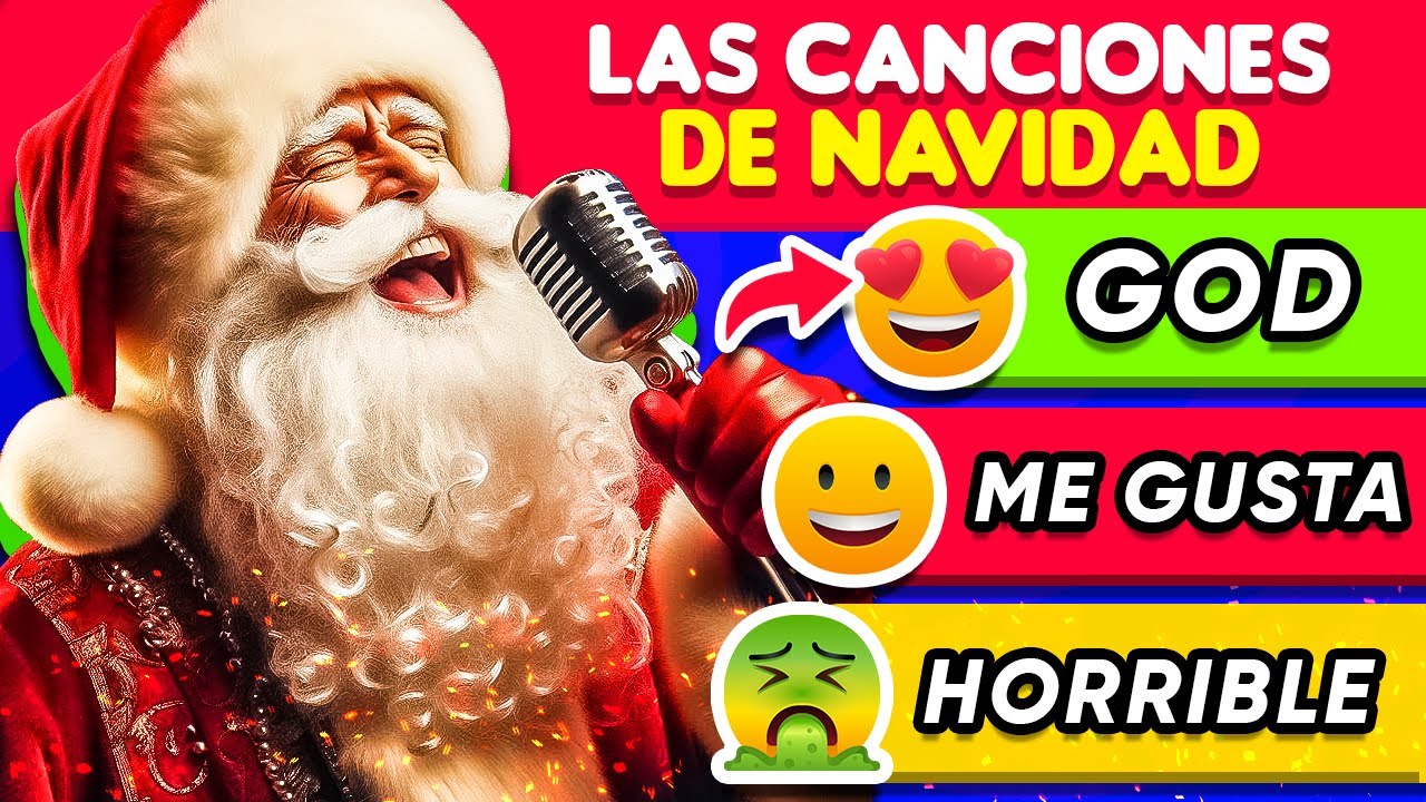Califica Canciones de Navidad 🎵🎁🎅🏽 Test de Navidad🎄