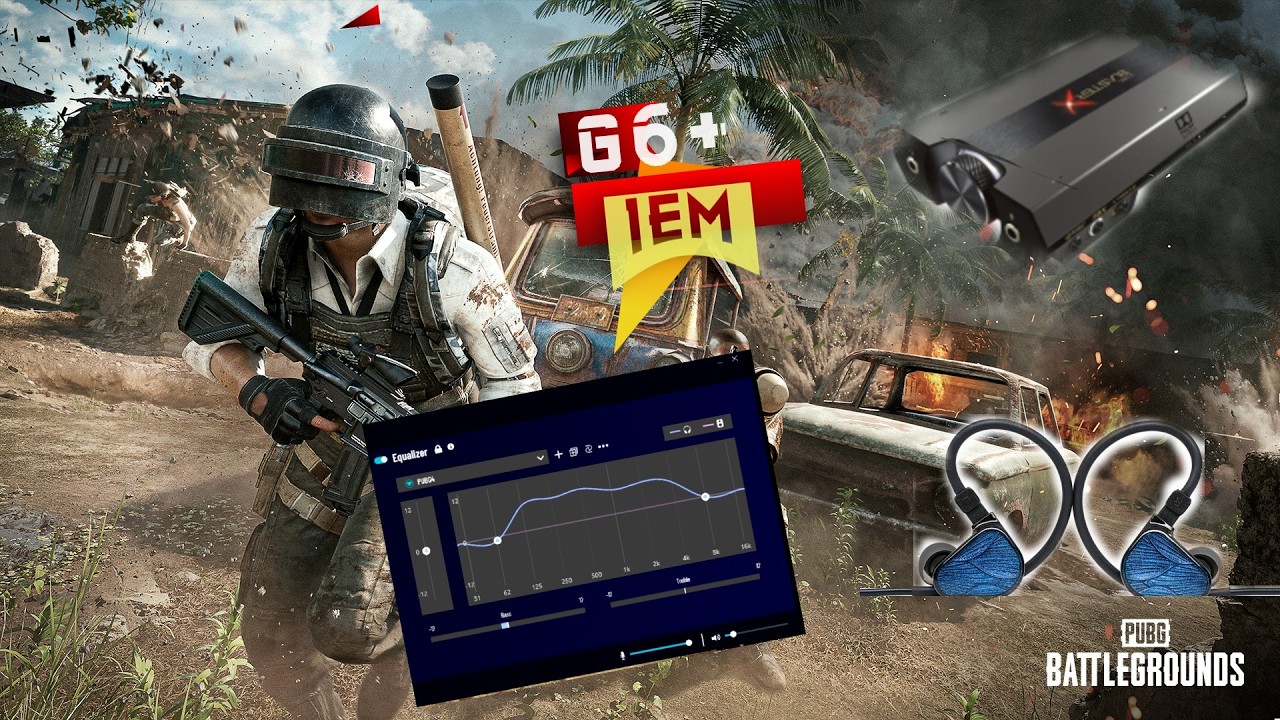Sound BlasterX G6 + IEM EQ [PUBG PC] #settingspubg