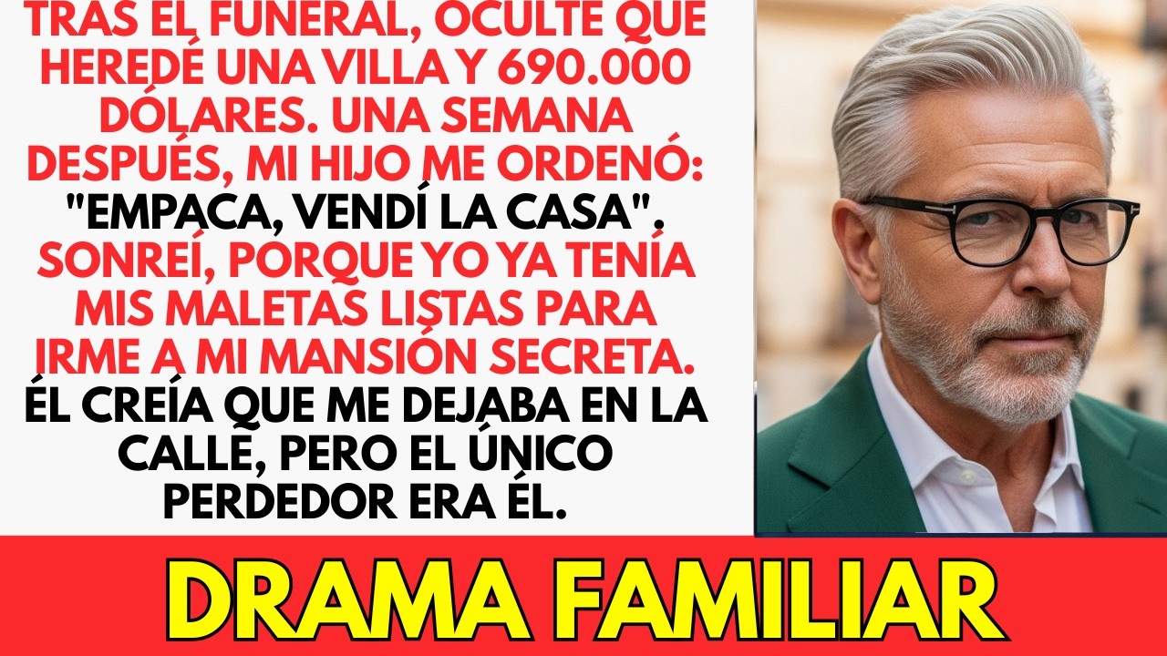 Tras El Funeral, No Le Dije A Mi Hijo Sobre La Segunda Villa Que Me Dejó. ¡Qué Bueno Que Callé!