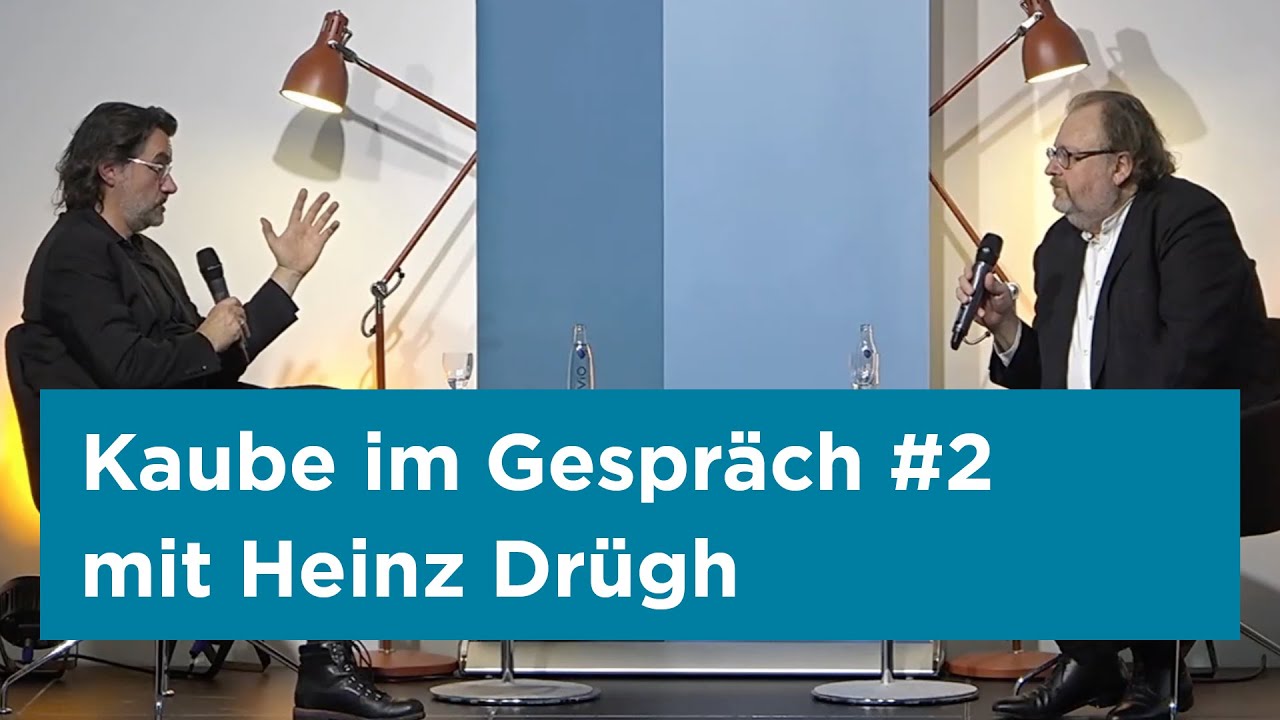 Kaube im Gespräch: Heinz Drügh und „Gegenwartsästhetik“