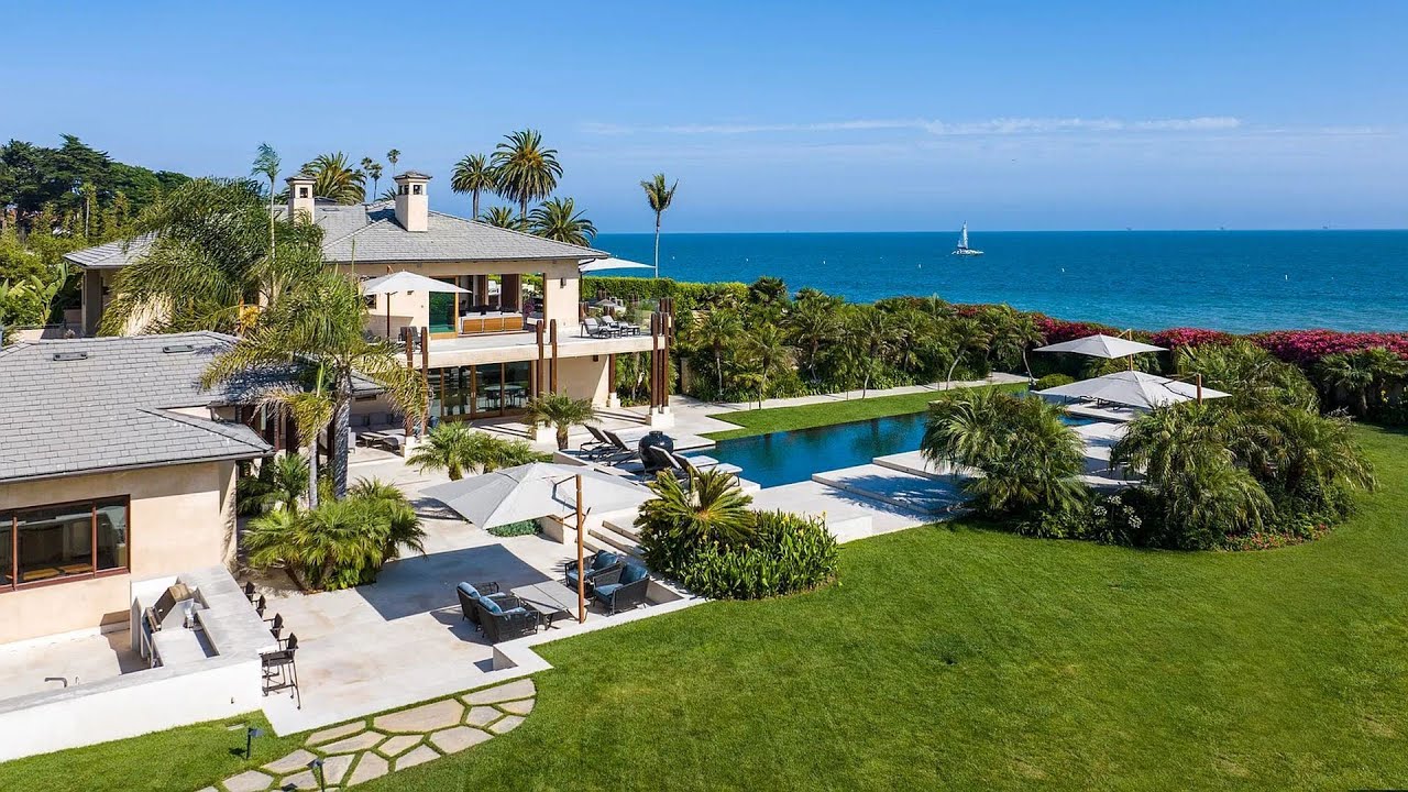 Unrivaled Oceanfront Masterpiece in Montecito's Butterfly Beach for $38,500,000