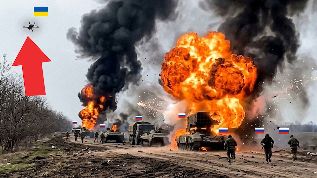 Ukraine's Drones STRIKE a Deadly Convoy Fleeing Crimea &mdash; Then This HAPPENED