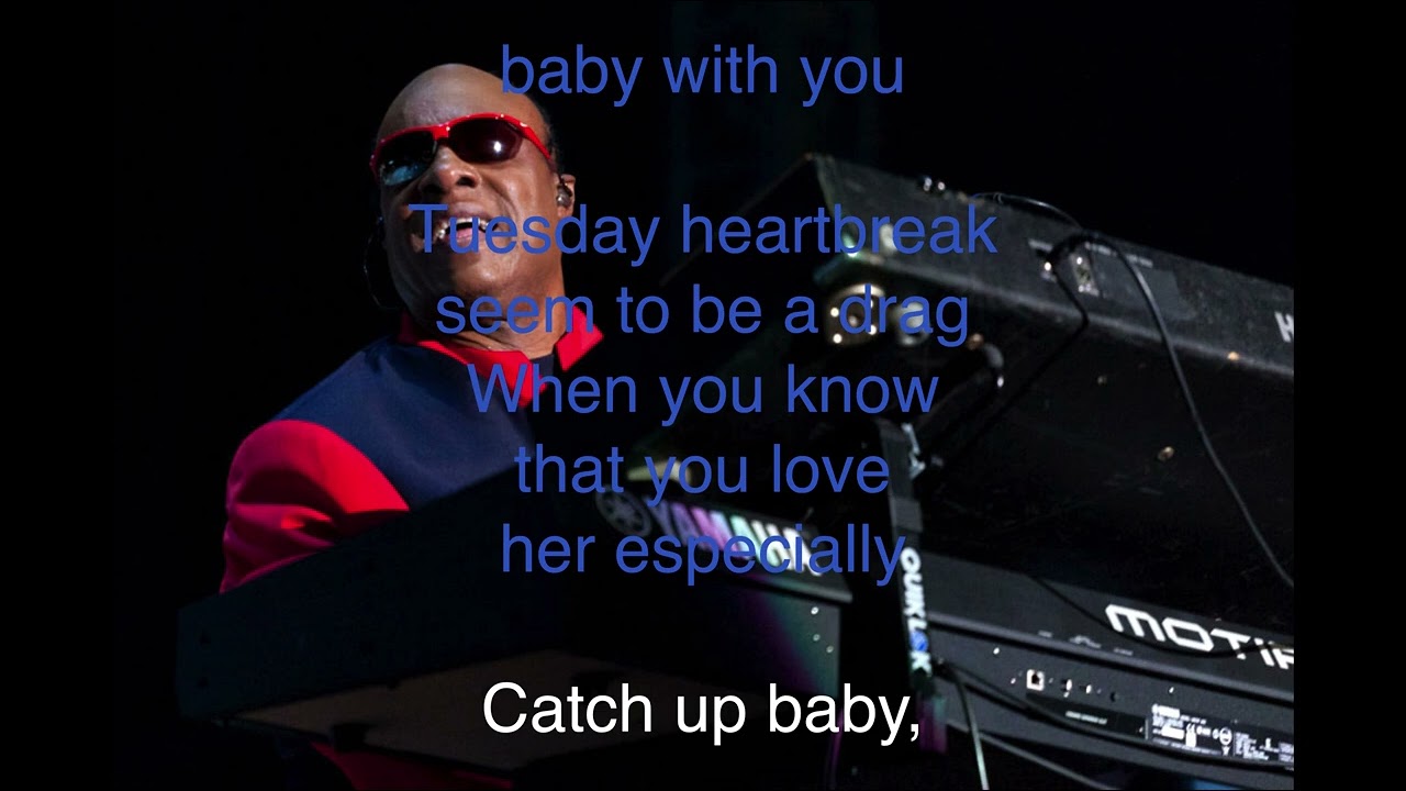 Stevie Wonder Karaoke - Tuesday Heartbreak (Karaoke)