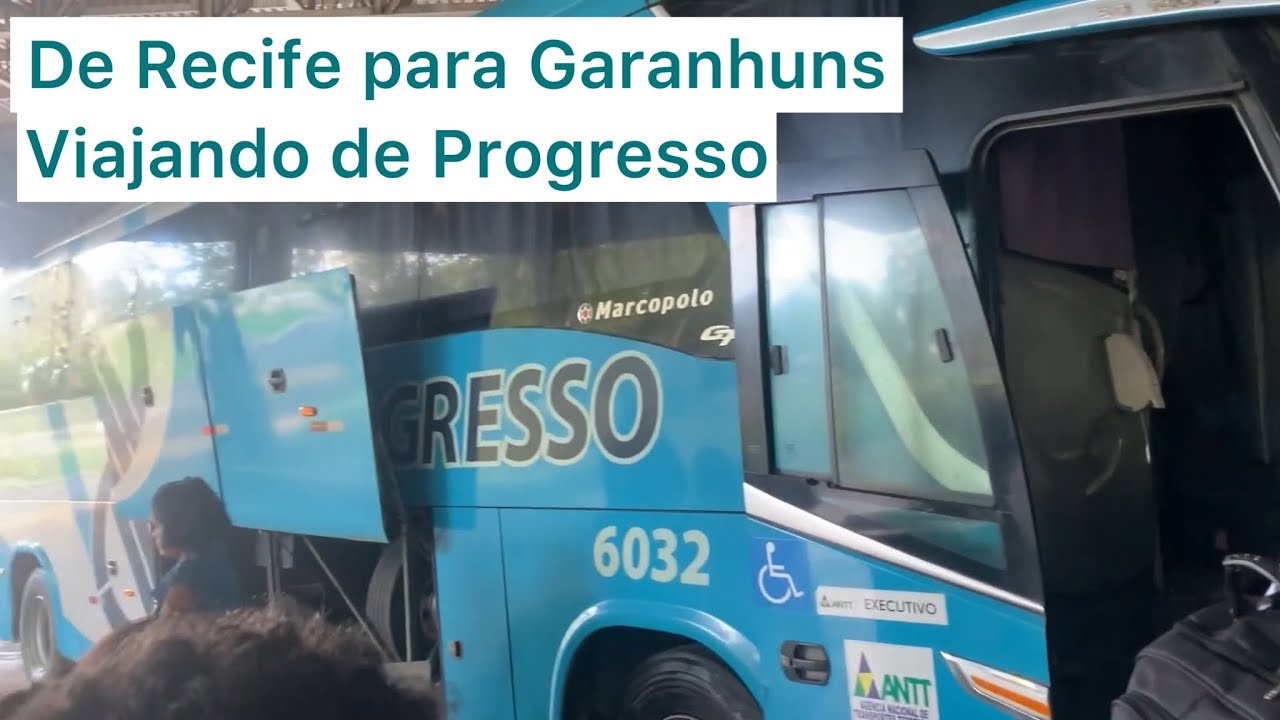 De Recife para Garanhuns com a Progresso