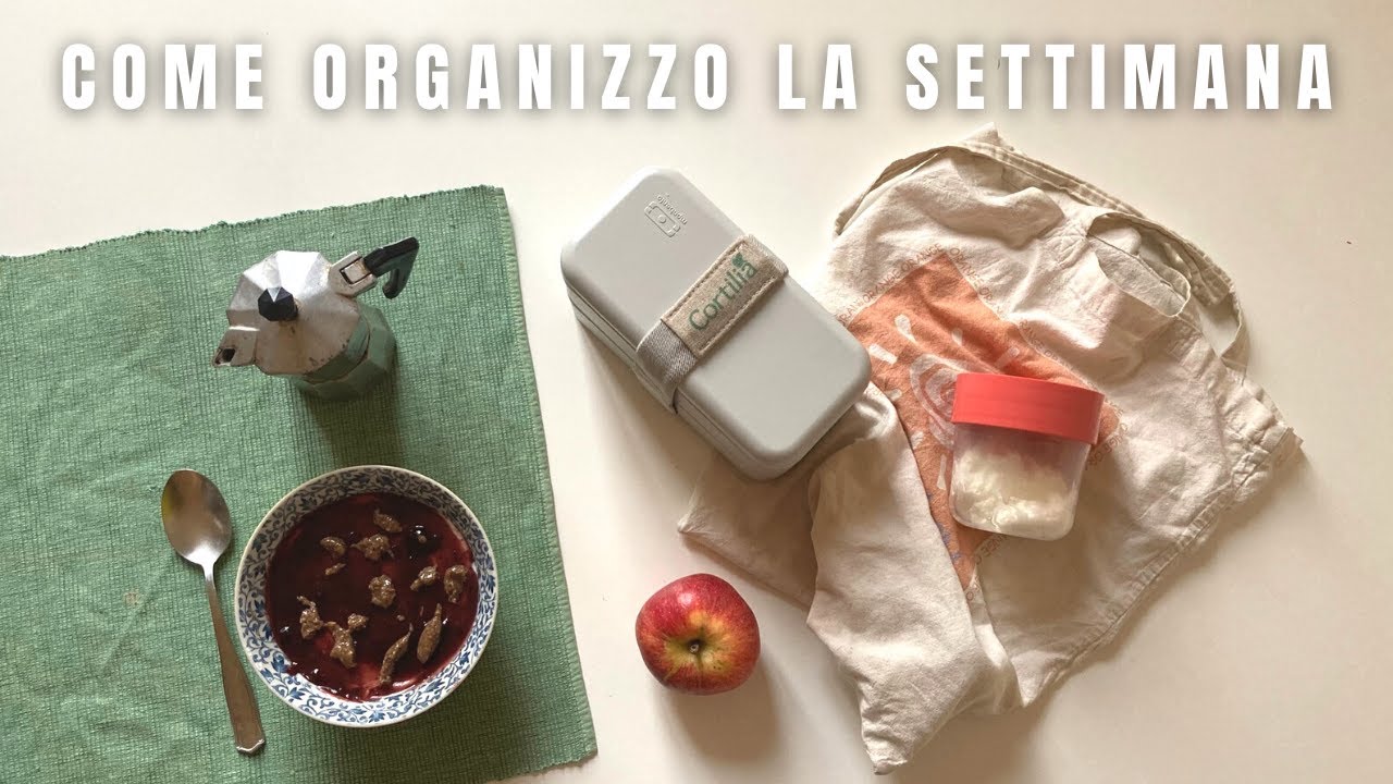 colazioni e schiscette: come organizzo la settimana | idee sane e veloci | balanceishappiness