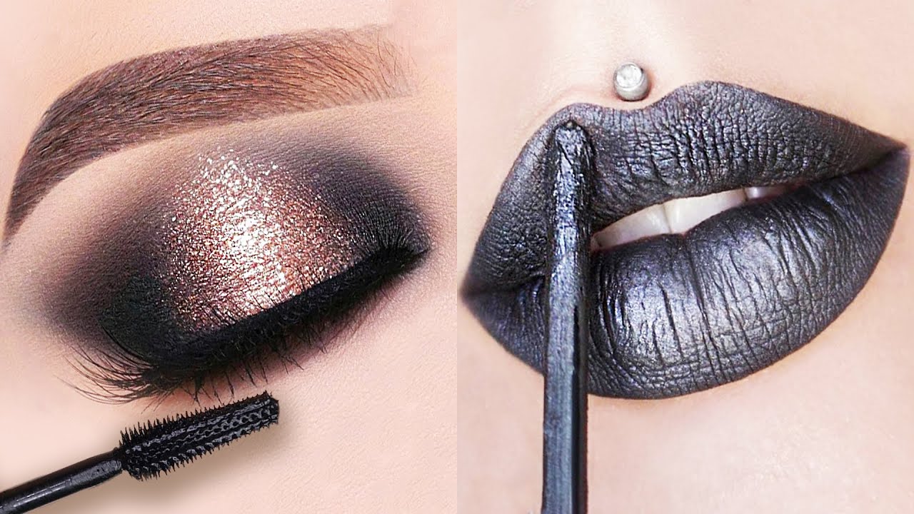15 Glamorous Glitter Eye Makeup ideas & Glitter Eye Shadow Tutorial | Gorgeous Eye Makeup Looks #131