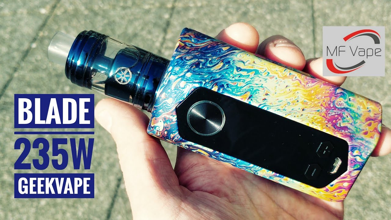 Geekvape Blade 235W Dual 21700 Mod Review