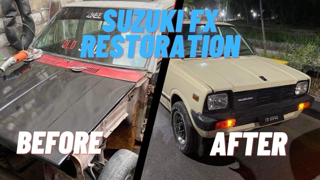 Suzuki Fx Car restoration | Power Windows | Power steering