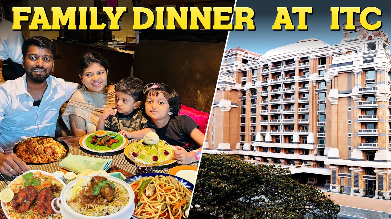 ₹ 1000/- Rupees Nalli பிரியாணி in Chennai 😱 ITC Grand Chola with Family | DAN JR VLOGS
