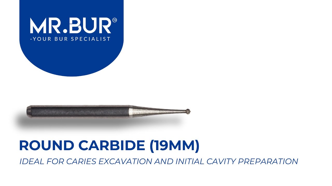 Round Carbide (19mm) Carbide Bur FG | MR.BUR