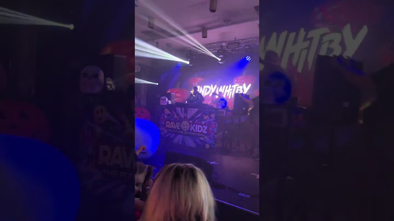 Andy Whitby at rave kids Preston 2023