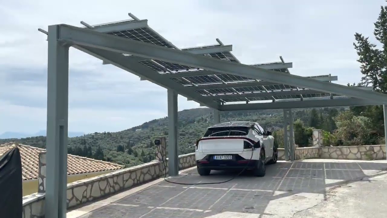 Car port solar part 2