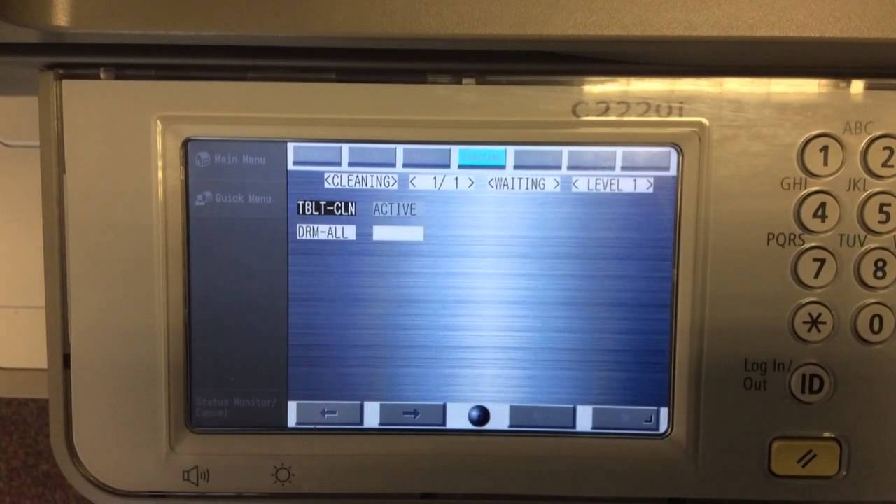 Transfer Belt (ITB) Cleaning on Canon imageRUNNER C2220i