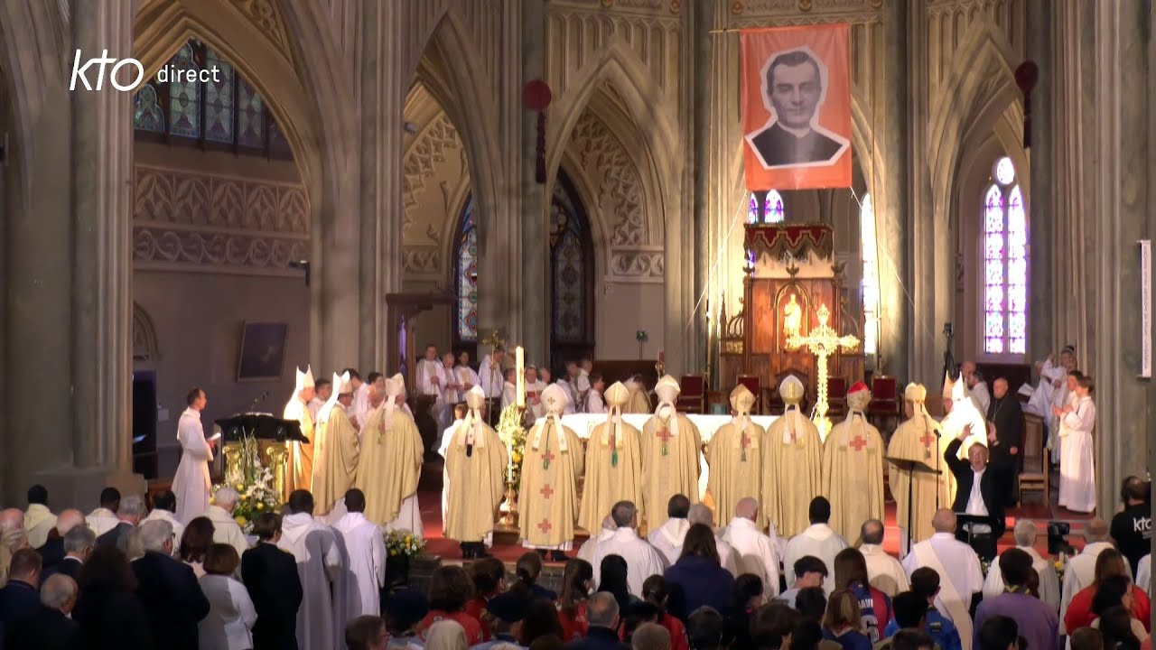 Messe de béatification de Camille Costa de Beauregard à Chambéry