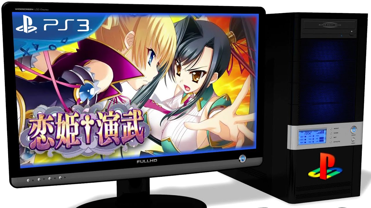 RPCS3 Playstation 3 Emulator - Koihime Enbu (2016). 60FPS Gameplay. LLVM Vulkan (LLE). Test #2