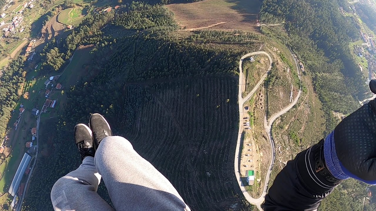 Paragliding gone wrong#3 Strong wind
