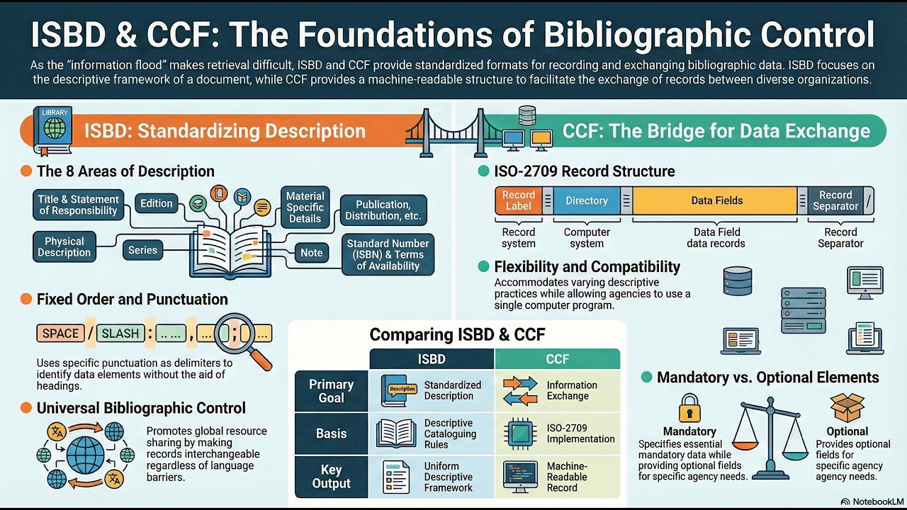 ISBD and CCF: The Universal Standards of Bibliographic Description