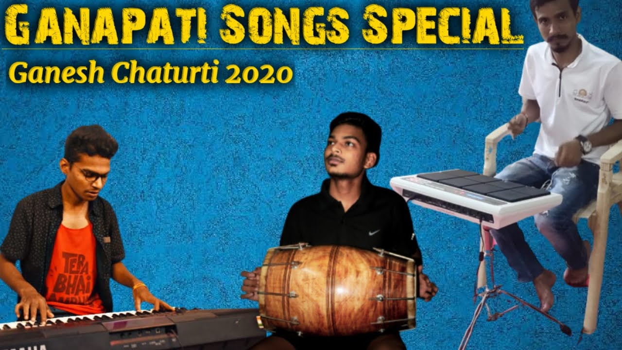 Ganapati Special Songs - Ganesh Chaturti 2020 || Lockdown Special - Keyboardist Kalpesh & Team
