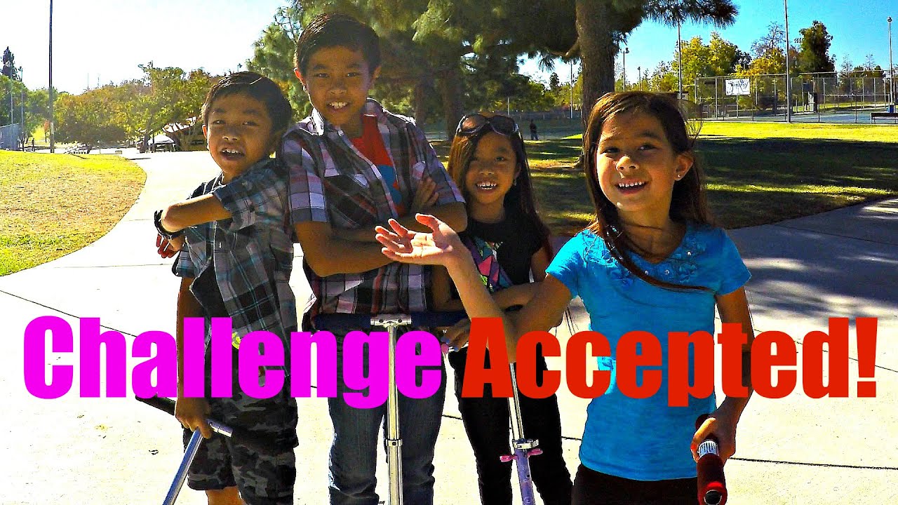 Challenge Crazy Razer Scooter Race