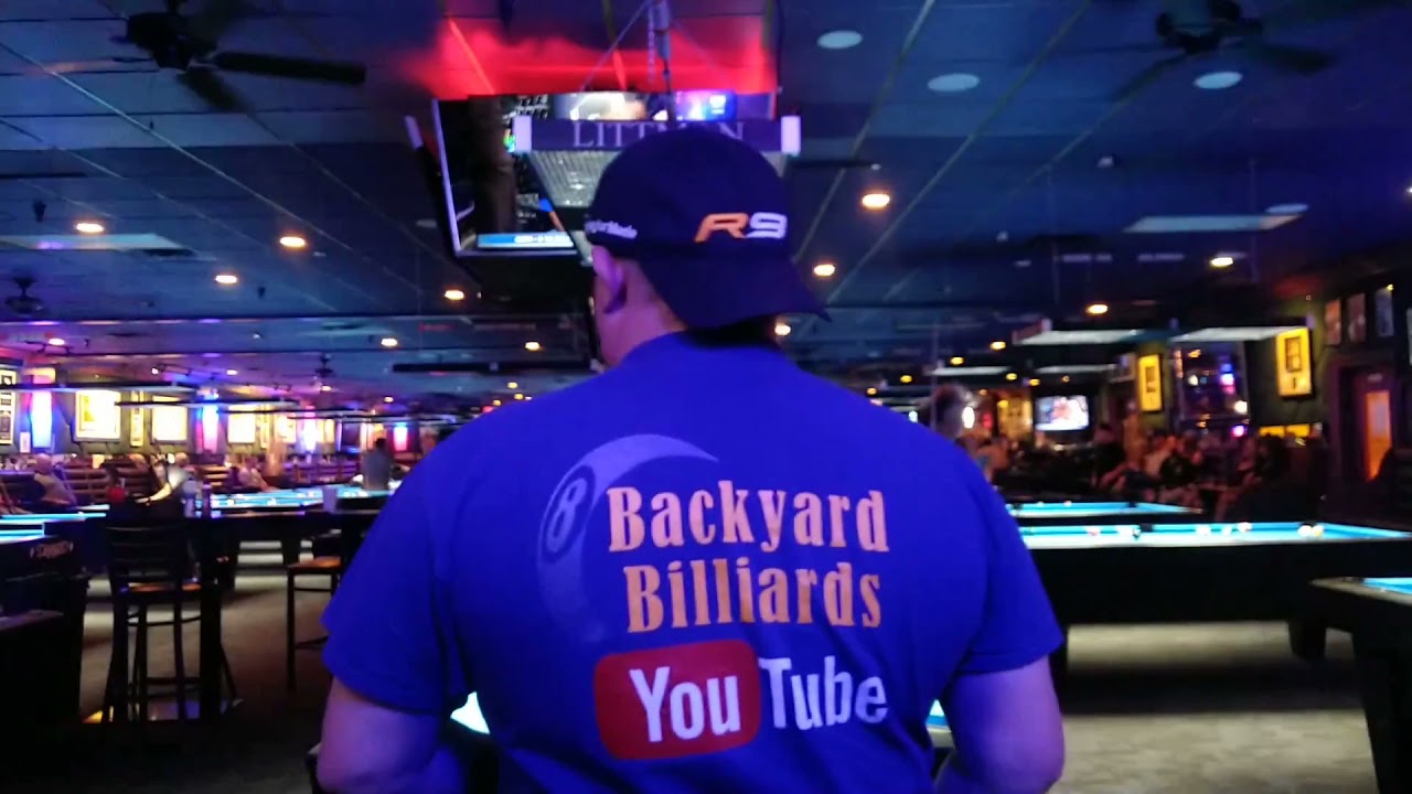 Griff's pool hall in Vegas with Ruben