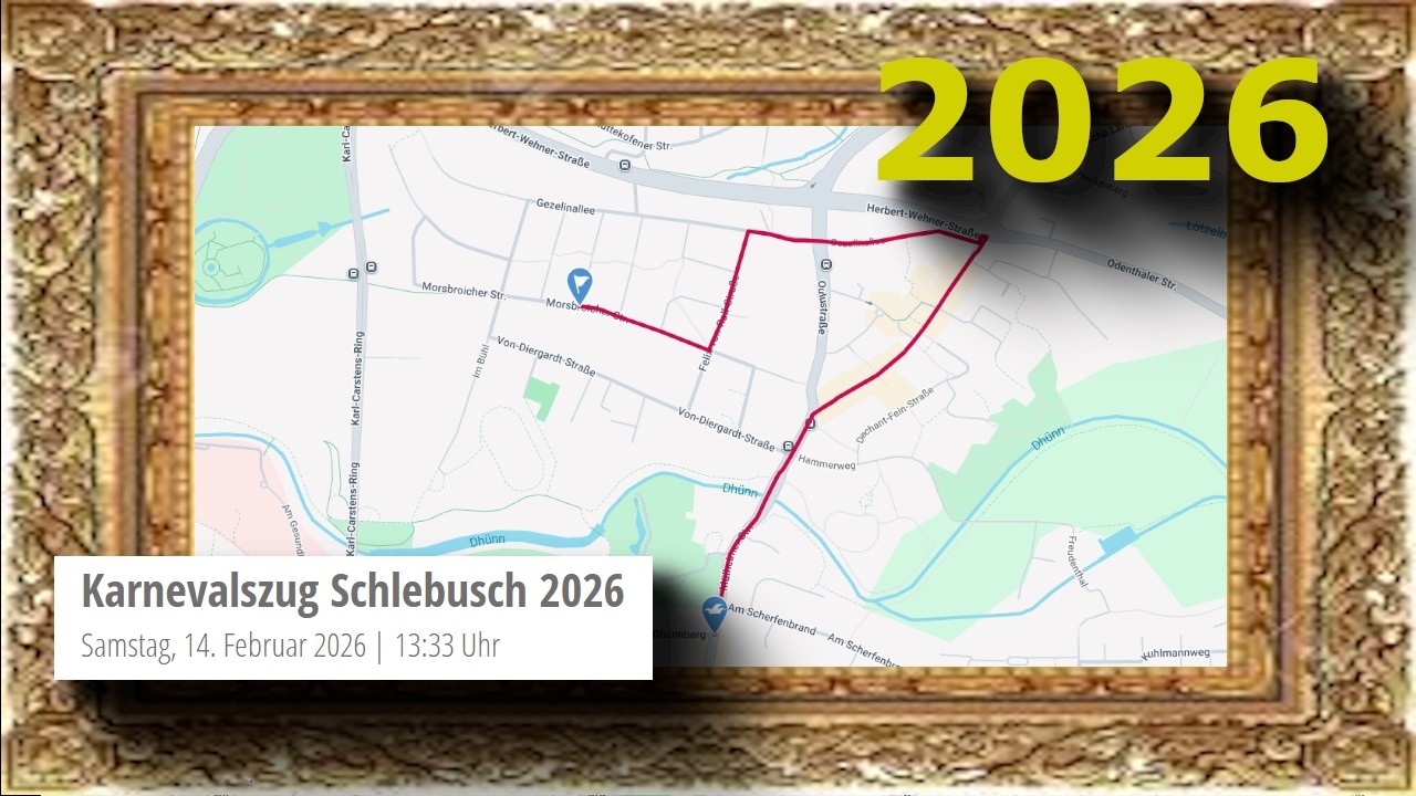 Schlebusch Alaaf! Der große Karnevalszug 2026 ❤️🤍